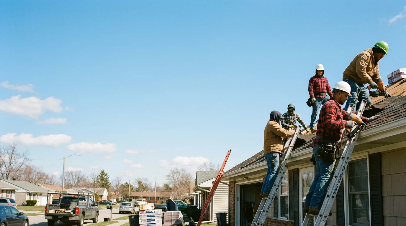 Roofing in Blanchardville, WI near me